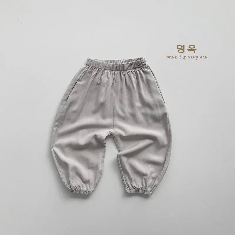 ロングパンツ・スウェットパンツ light gray / 12M  80cm キッズパンツ サマールーズロングパンツ シンプルベーシック