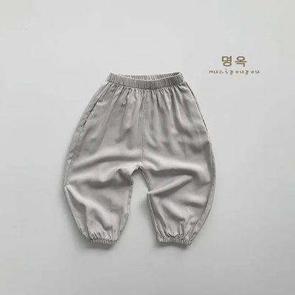 ロングパンツ・スウェットパンツ light gray / 12M  80cm キッズパンツ サマールーズロングパンツ シンプルベーシック