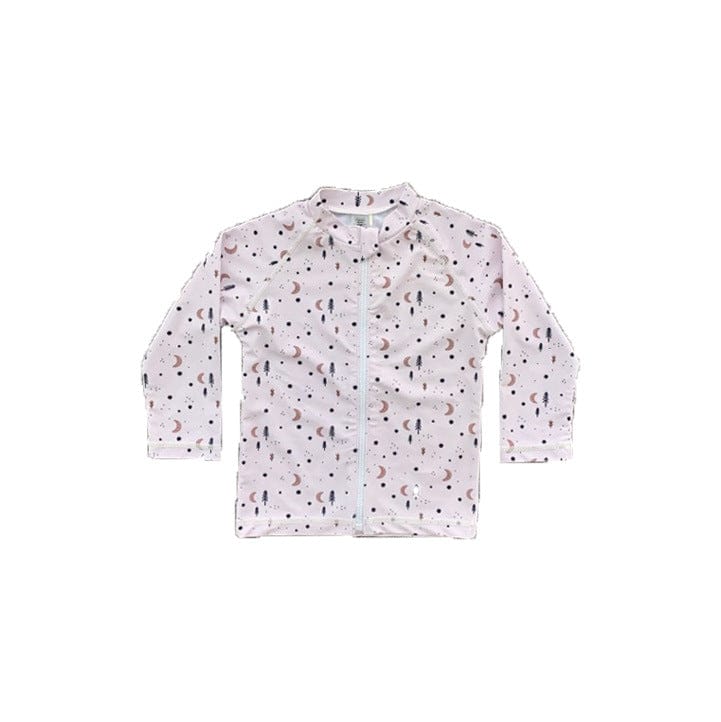 ベビー用水着 Long sleeve swimsuit small moon (no swimming cap) / 80 ボーイズガールズ水着 長袖/ノースリーブ/セパレート/ビキニスイムウェア ラッシュガード リンクコーデ【mh0009290】