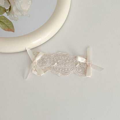 長袖ロンパース ベビー チュール レース スカート ロンパース ヘッドドレス セット【mh0000342】