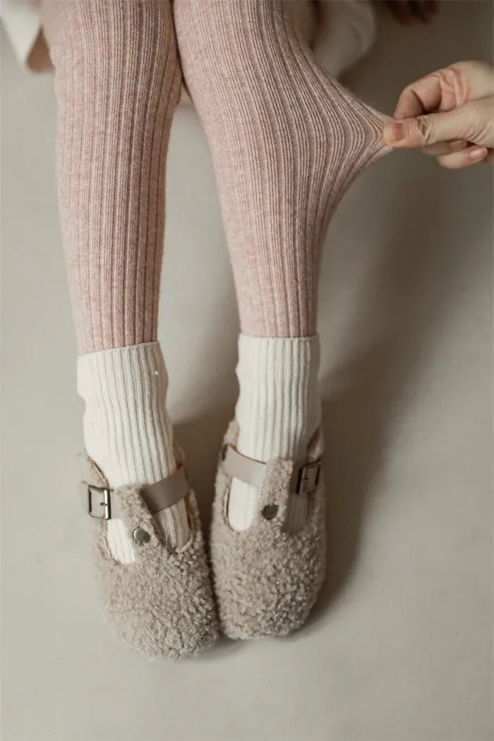 レギンスパンツ キッズ 裏フリース レギンスパンツ 暖パン【mh0001034】