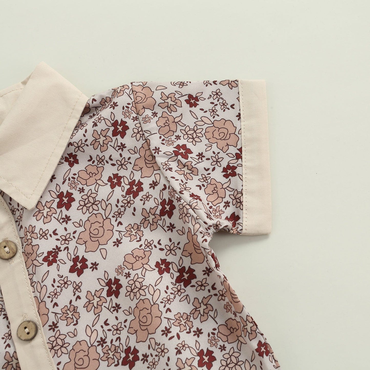 ノースリーブワンピース ベビー キッズ セットアップ フラワー 花柄 ガールズ キャミソール ロンパース ワンピース ボーイズ セットアップ 半袖 シャツ ショートパンツ リンク 姉妹 兄弟 お揃い コーデ【mh0002074】