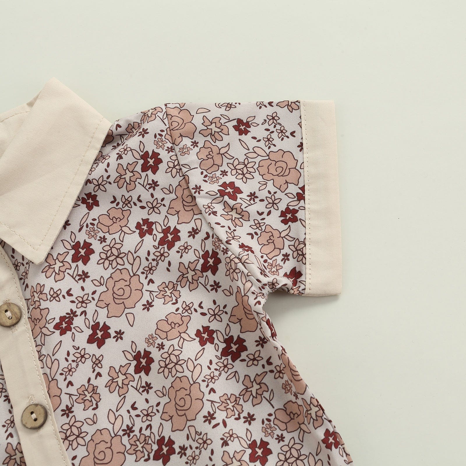 ノースリーブワンピース ベビー キッズ セットアップ フラワー 花柄 ガールズ キャミソール ロンパース ワンピース ボーイズ セットアップ 半袖 シャツ ショートパンツ リンク 姉妹 兄弟 お揃い コーデ【mh0002074】