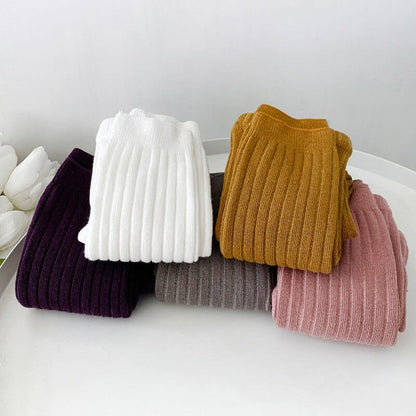 ベビー用靴下・タイツ ベビー キッズ リブ レギンスパンツ ユニセックス【mh0002491】