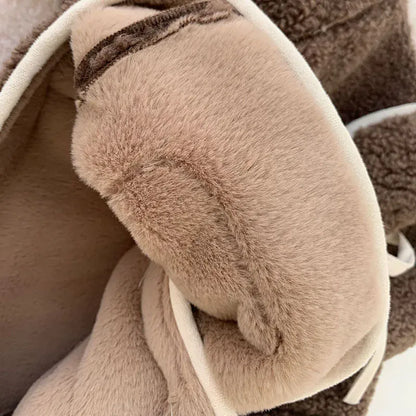 ショートコート・ジャケット・ジャンパー キッズアウター ボアフリースジャケット リボンコート【mh0003479】