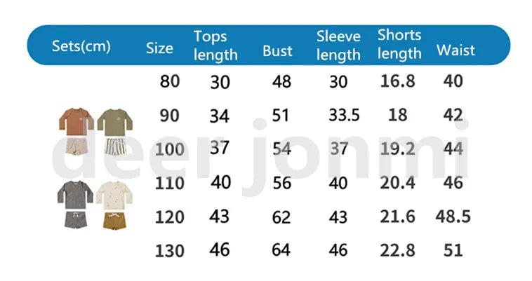 ベビー用水着 キッズ水着 ボーイズ 半袖長袖 セパレートラッシュガード  スイムウェア スイミングウェア 帽子セット【mh0004294】