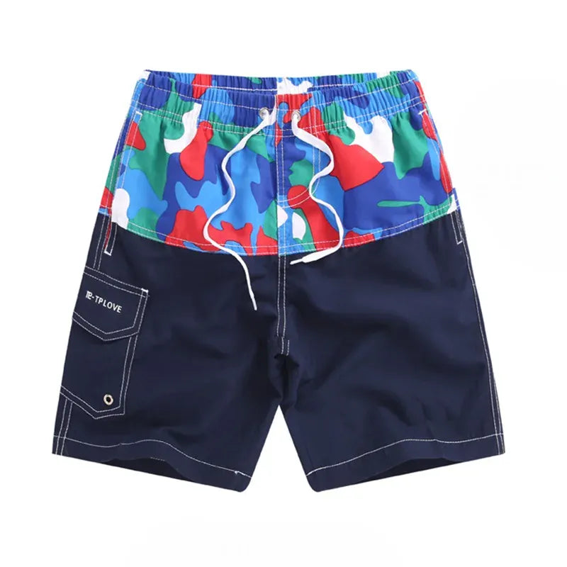 ベビー用水着 キッズジュニア水着 ボーイズパンツ スイムパンツ スイムショーツ カモフラ スイムウェア【mh0005126】