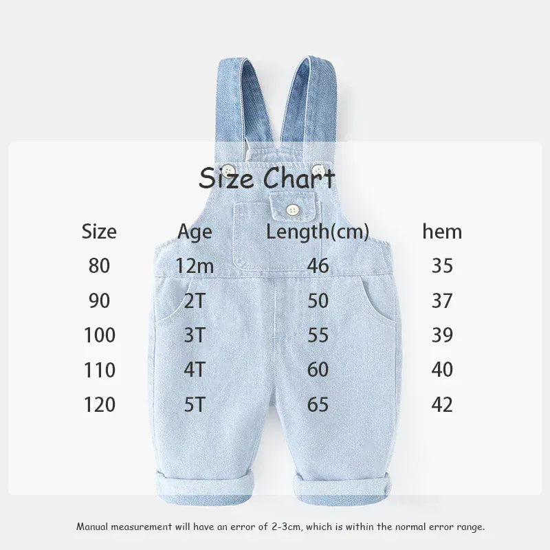 オーバーオール キッズオーバーオール デニム サスペンダーパンツ【mh0005489】