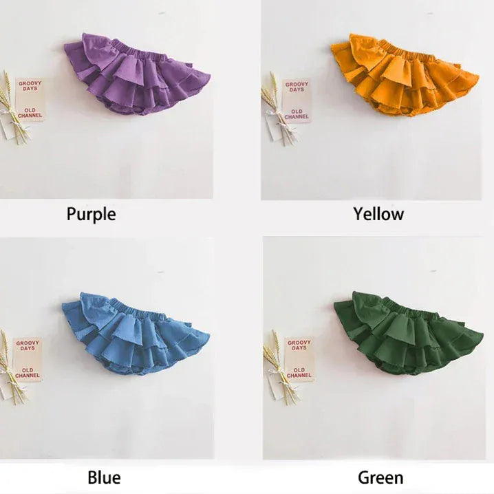 ブルマパンツ ベビーブルマ ダブルフリルブルマパンツ【mh0005743】