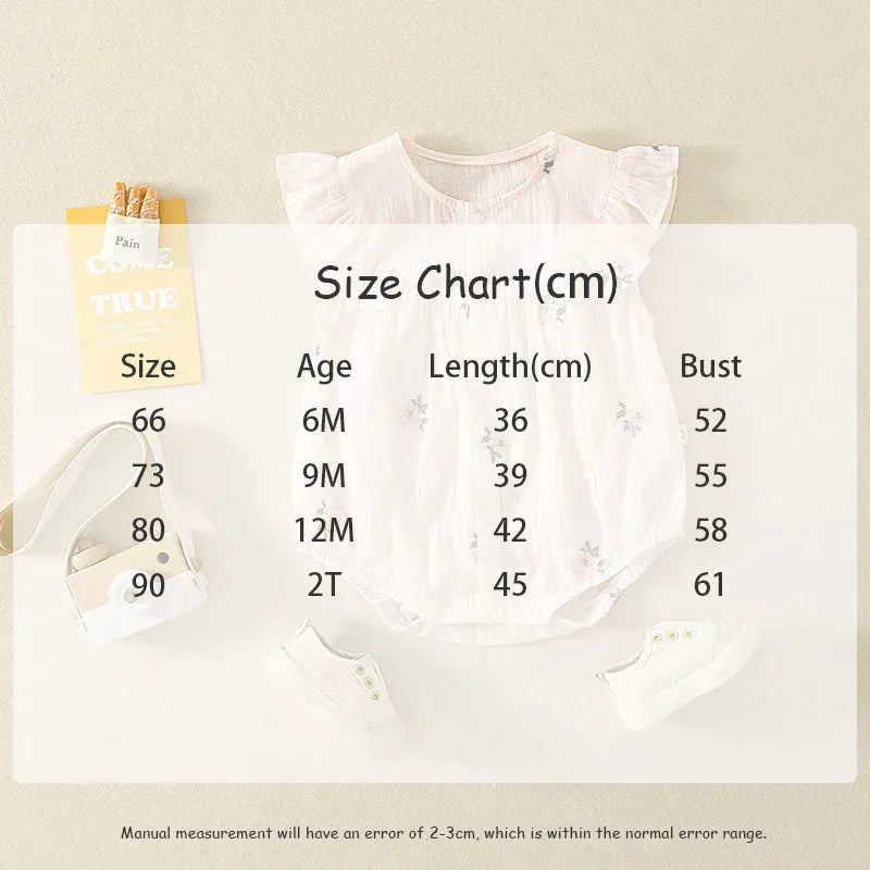 半袖ロンパース ベビーロンパース 半袖フリルスリーブボディスーツ ナチュラルフラワープリント ピンク【mh0005769】