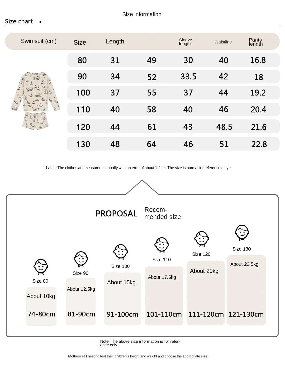 ベビー用水着 キッズ水着 スイムウェア ボーイズ 長袖トップス+ショートパンツ ラッシュガード【mh0005927】