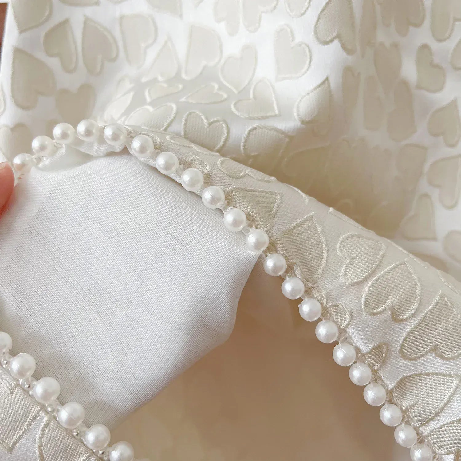 ノースリーブワンピース キッズワンピース ノースリーブハートプリント ドレスワンピース バックリボン パーティ お出かけ ベージュ【mh0006046】