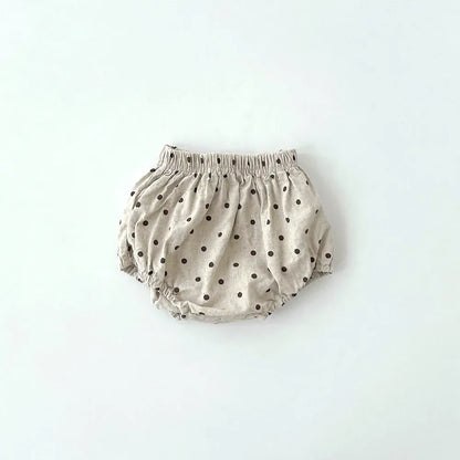 ブルマパンツ ベビーパンツ ブルマパンツ ベアくま/チェック/水玉ドットプリント【mh0006248】