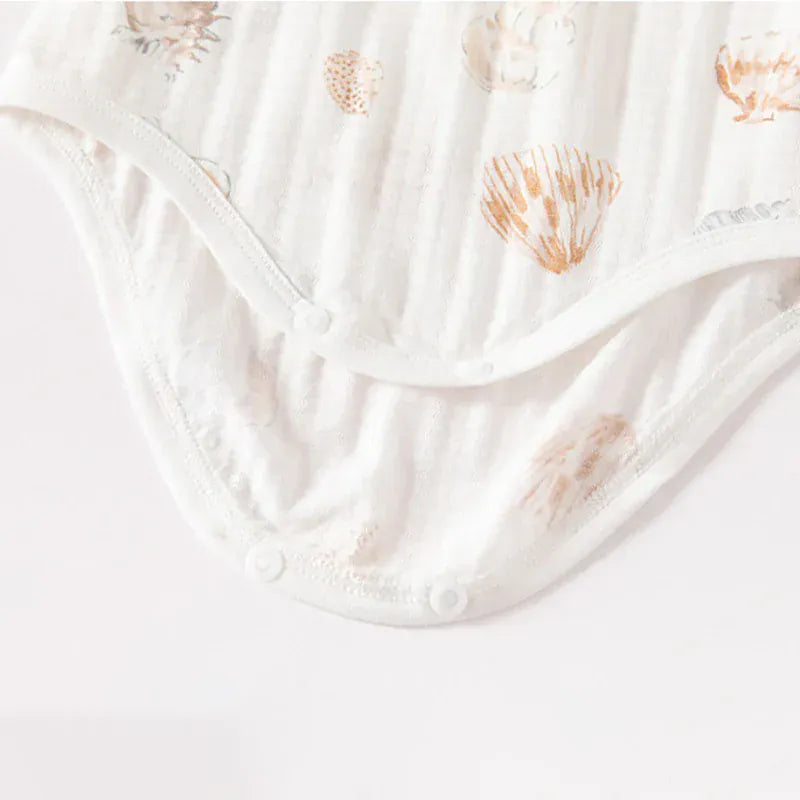 半袖ロンパース ベビーロンパース 半袖ボディスーツ 肌着 アニマルプリント【mh0006552】