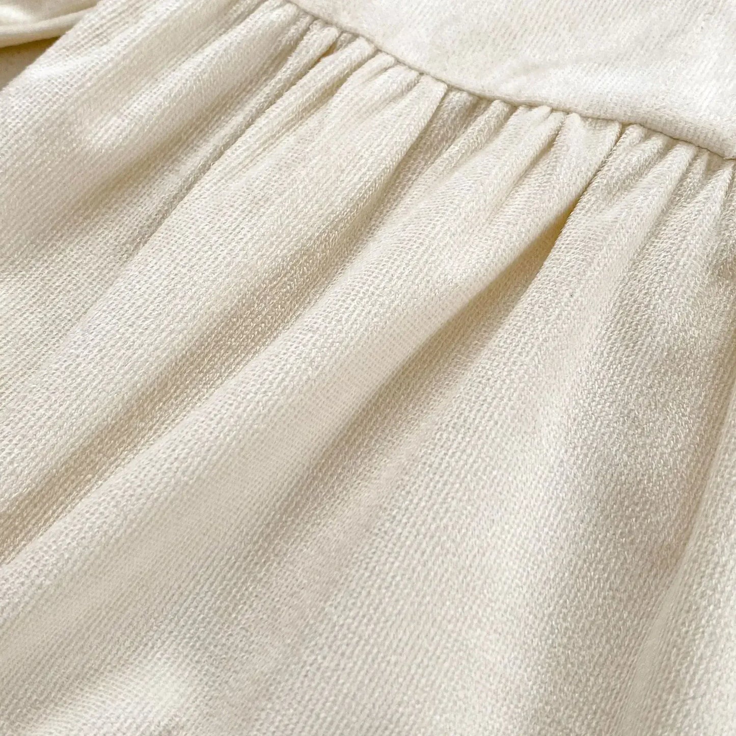 長袖ロンパース ベビーロンパース うさ耳カラーフリル長袖ボディスーツ【mh0007059】