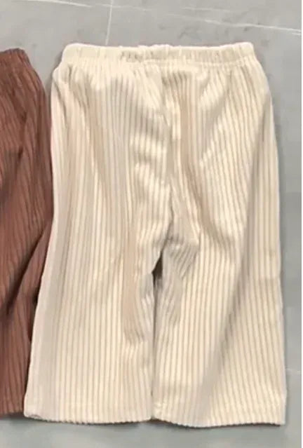 ロングパンツ・スウェットパンツ ベビーパンツ コーデュロイワイドルーズパンツ【mh0007641】