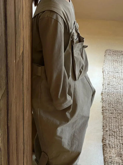 サロペットパンツ・サスペンダーパンツ キッズサロペット ビッグシルエットルーズオーバーオールパンツ【mh0007658】