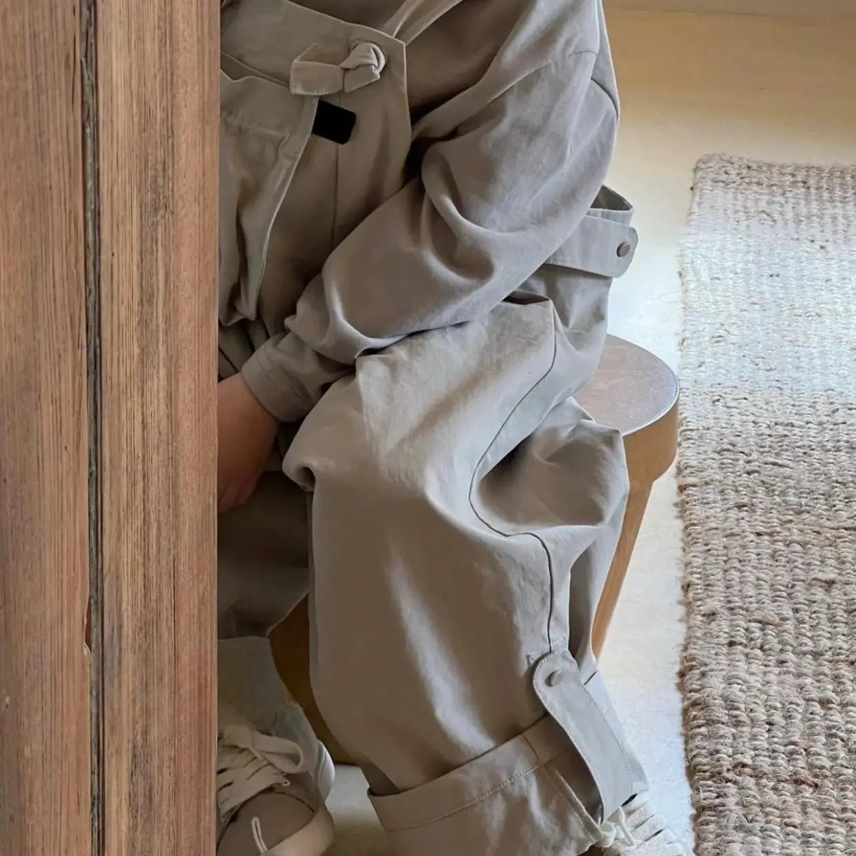 サロペットパンツ・サスペンダーパンツ キッズサロペット ビッグシルエットルーズオーバーオールパンツ【mh0007658】