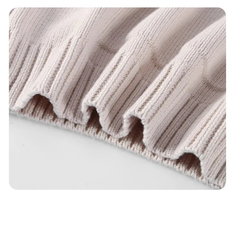 ニット・セーター キッズトップス ニットフーディシンプルプルオーバーパーカーセーター【mh0007879】