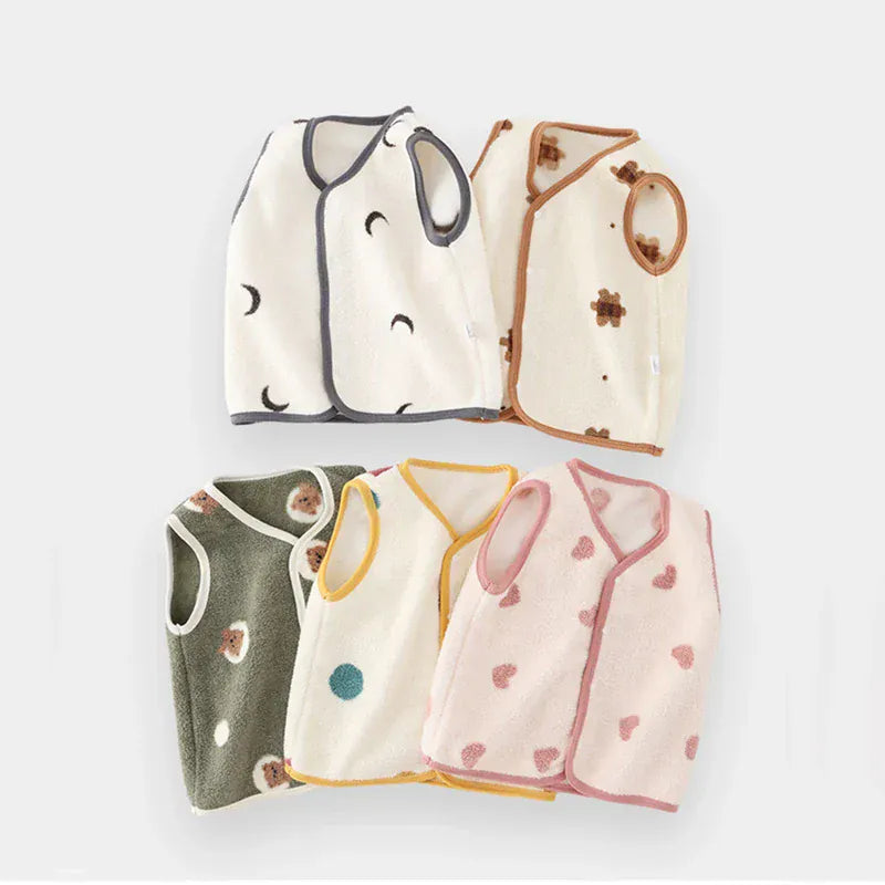 ベスト ベビーキッズベスト フリースインナーウォームベスト【mh0007880】