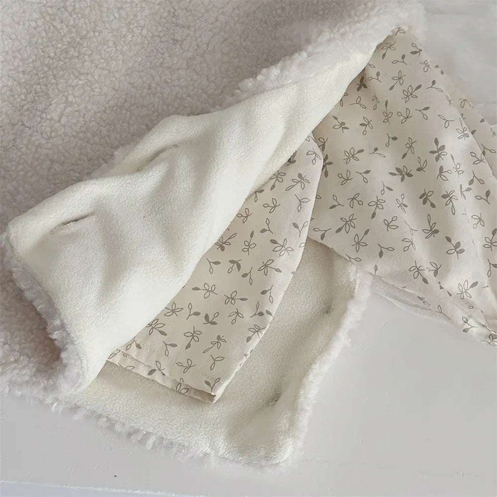 ベスト ベビーベスト ボアフリースもこもこジレベスト【mh0008014】