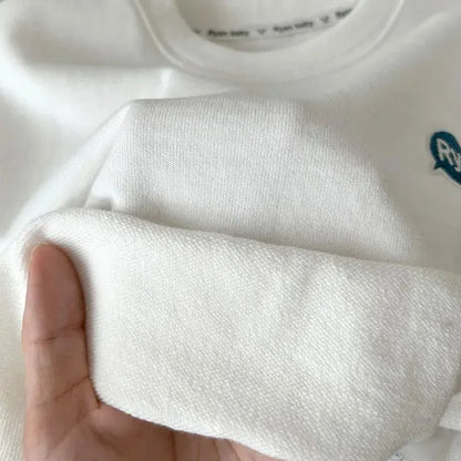 トレーナー・フーディ キッズトップス バック刺繍長袖スウェットシャツ【mh0008034】