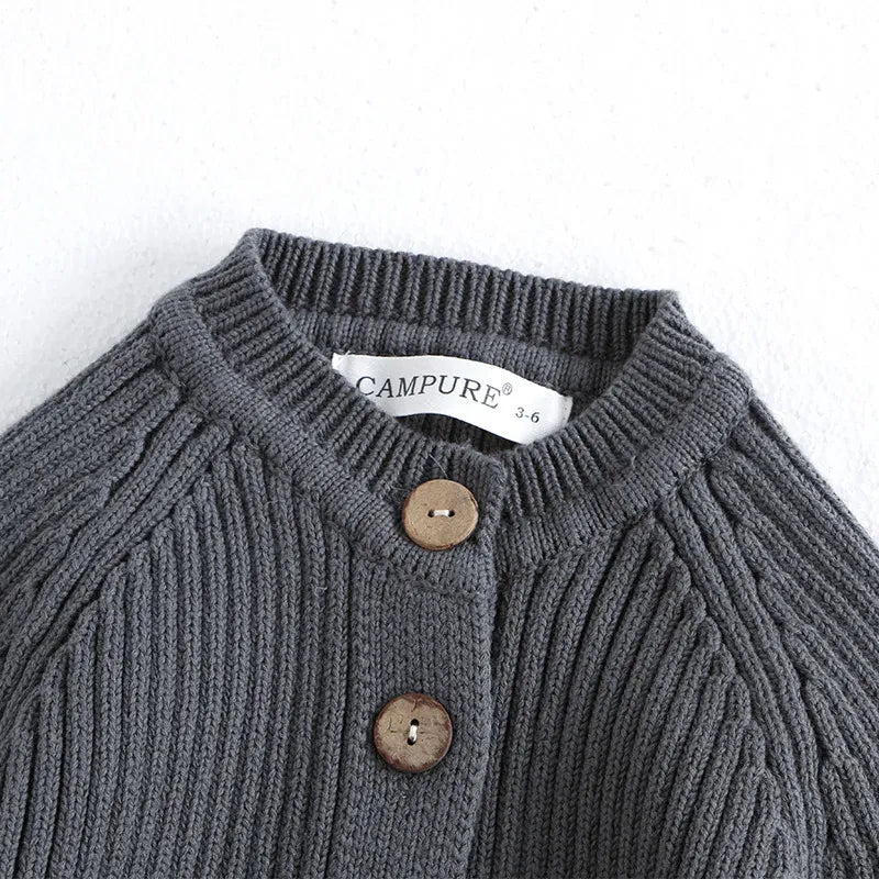 長袖ジャンプスーツ ベビージャンプスーツ リブニットシンプル長袖つなぎボディスーツ【mh0008186】