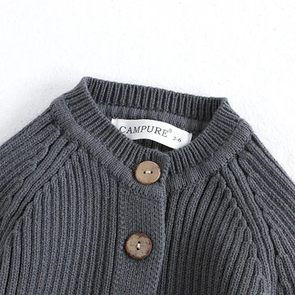 長袖ジャンプスーツ ベビージャンプスーツ リブニットシンプル長袖つなぎボディスーツ【mh0008186】