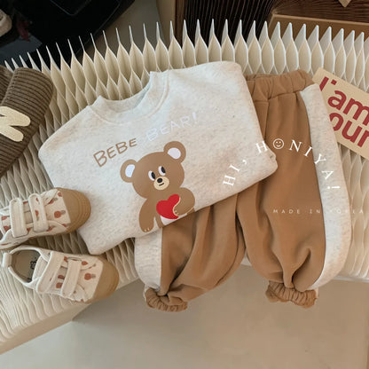 トレーナー・フーディ キッズトップス 犬ドッグパピープリント長袖スウェットシャツ【mh0008217】