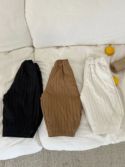 ロングパンツ・スウェットパンツ キッズパンツ キルティングパデッドバナナロングパンツ【mh0008248】