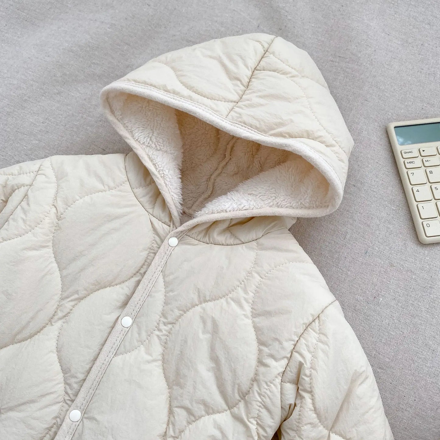 アウタージャンプスーツ ベビーアウタージャンプスーツ/キッズアウター キルティング裏ボアフリースジャケット/ロンパース リンクコーデ 兄弟姉妹 お揃いコーデ【mh0008366】