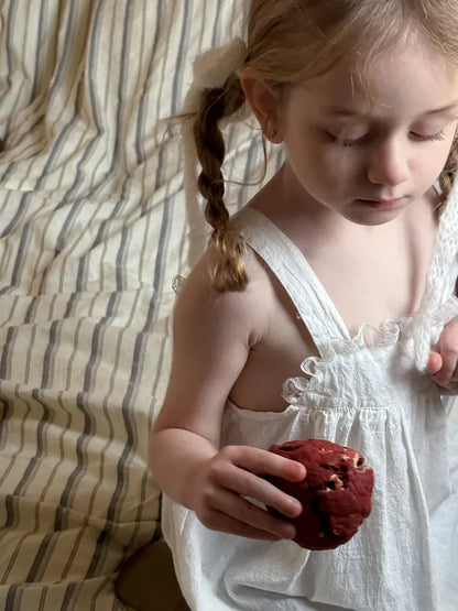 ノースリーブワンピース キッズワンピース レースフリルサスペンダードレスワンピース【mh0008669】