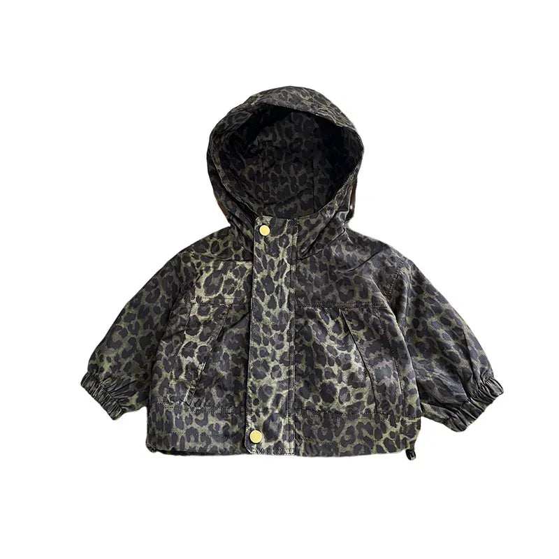 ロングパンツ・スウェットパンツ キッズアウター/パンツ レオパードヒョウ柄フーディウィンドブレーカーブルゾン/ロングルーズブラックデニムパンツジーンズ【mh0008684】