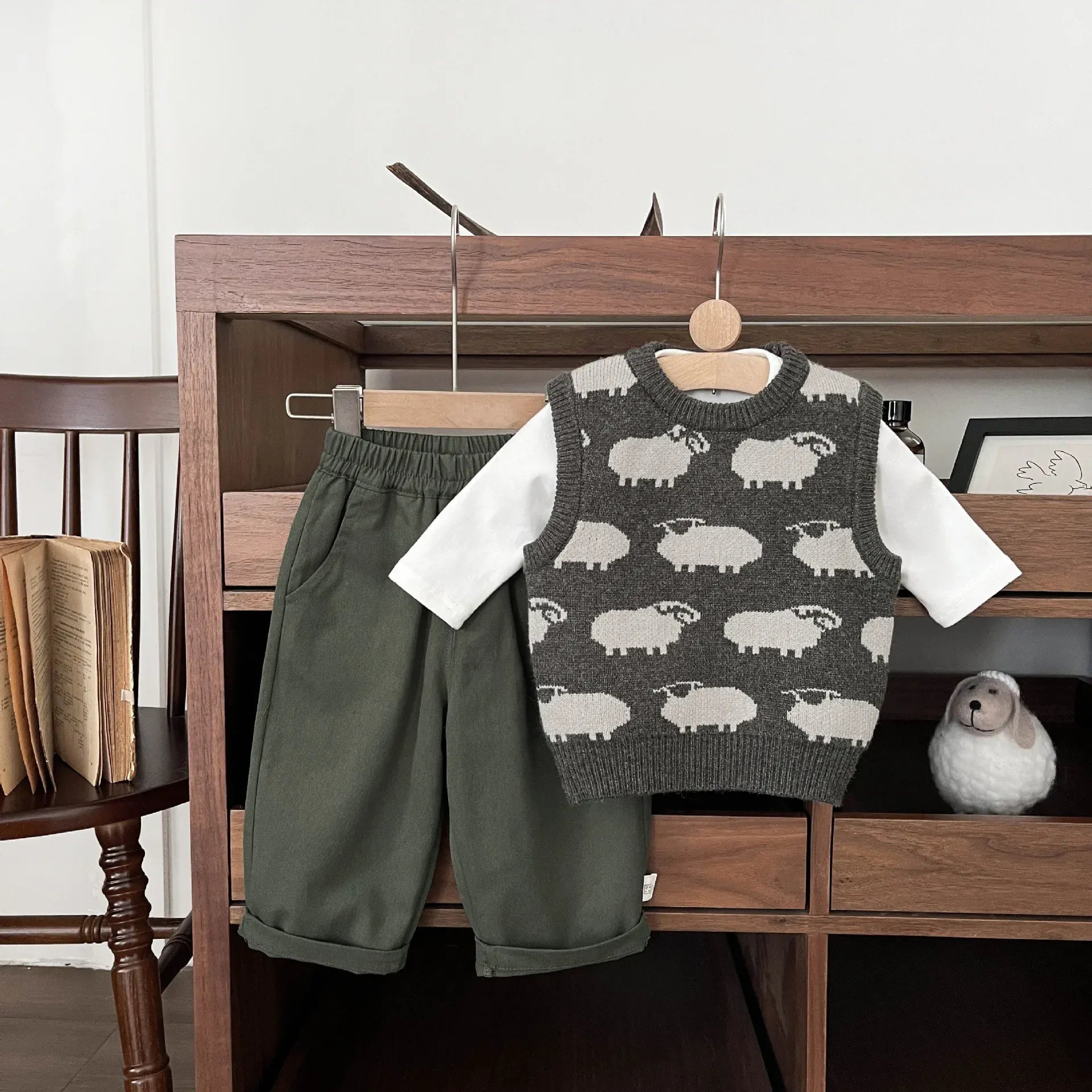 ロングパンツ・スウェットパンツ キッズパンツ シンプルルーズロングパンツ【mh0008707】