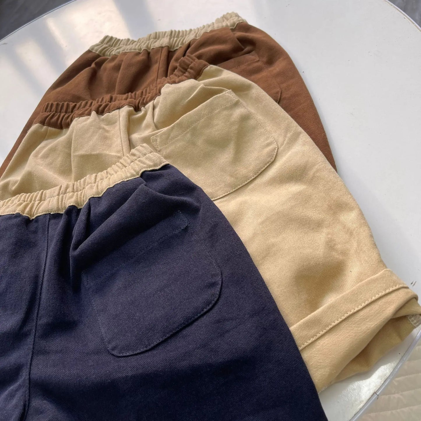 ロングパンツ・スウェットパンツ ベビーキッズパンツ バイカラー切り替えロングルーズパンツ【mh0008728】