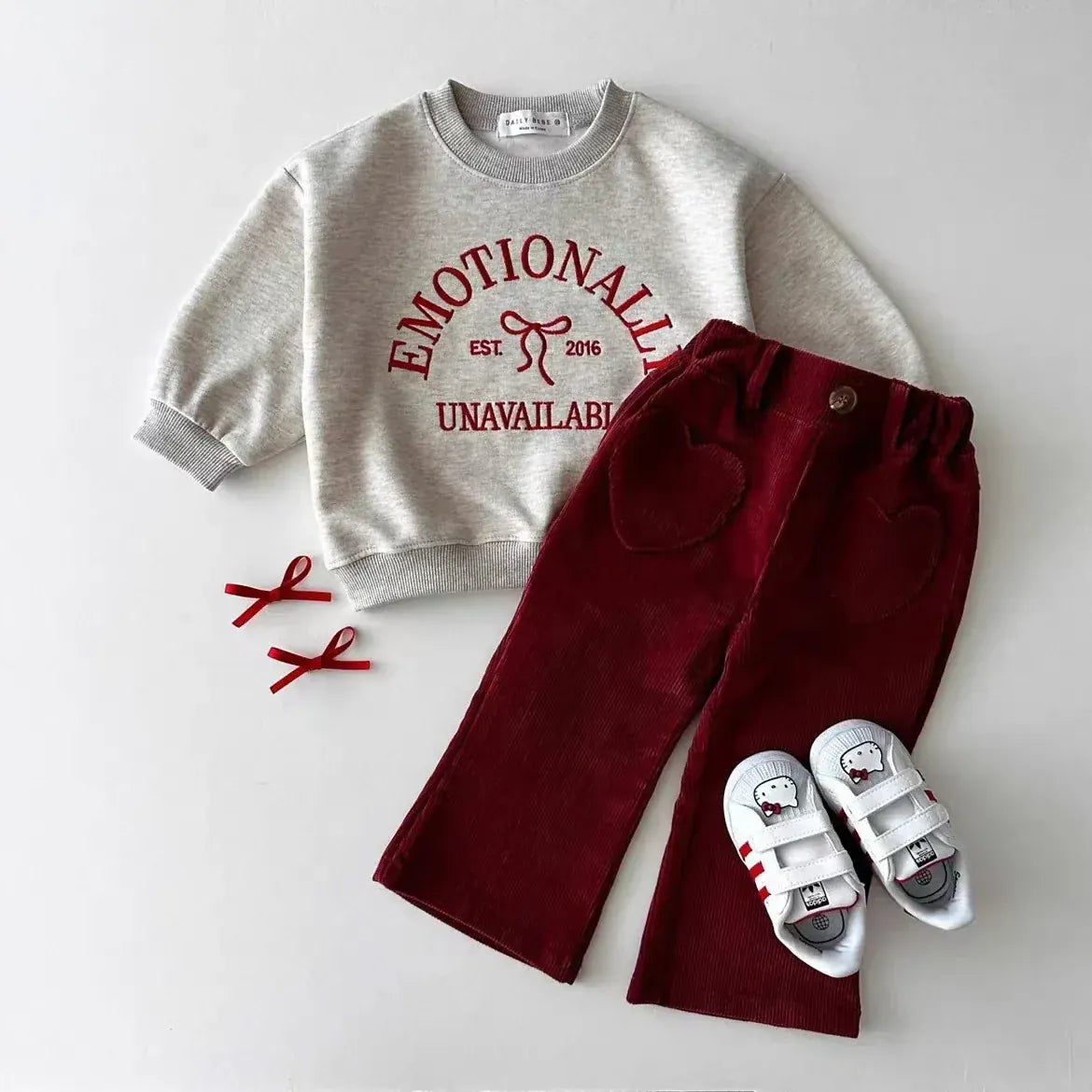 ロングパンツ・スウェットパンツ キッズパンツ ハートポケットフレアストレッチロングパンツ【mh0008789】