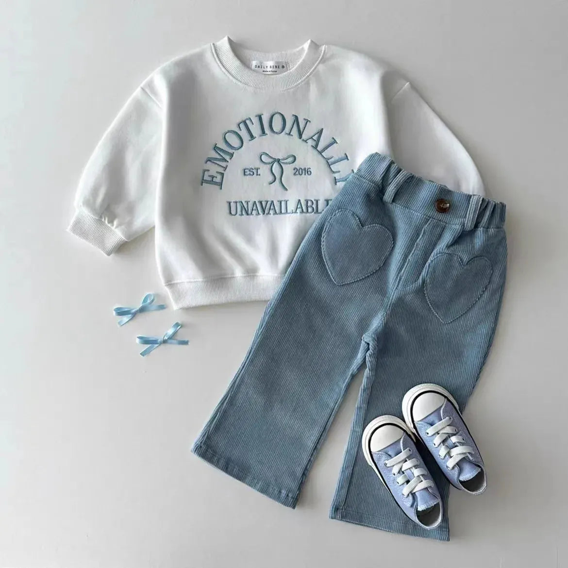 ロングパンツ・スウェットパンツ キッズパンツ ハートポケットフレアストレッチロングパンツ【mh0008789】