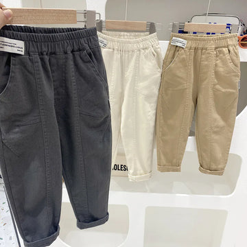 ロングパンツ・スウェットパンツ キッズパンツ シンプルベーシックロングペンシルパンツ【mh0008799】