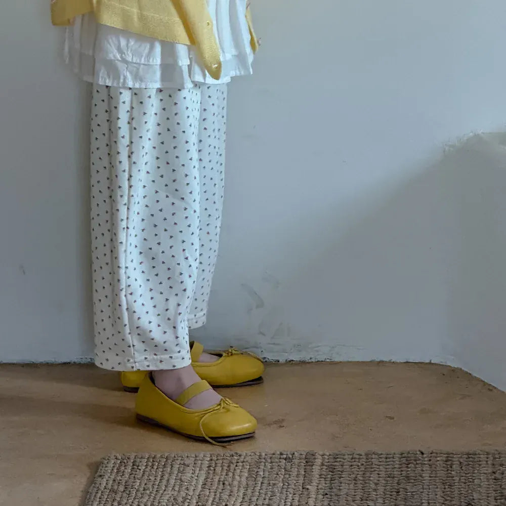 ロングパンツ・スウェットパンツ キッズパンツ エプロンフリルドッキングルーズロングパンツ【mh0008886】