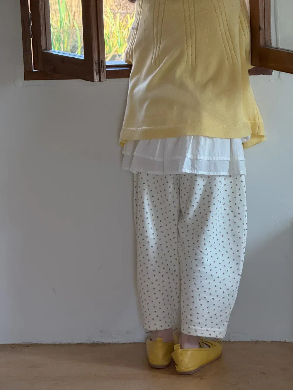 ロングパンツ・スウェットパンツ キッズパンツ エプロンフリルドッキングルーズロングパンツ【mh0008886】