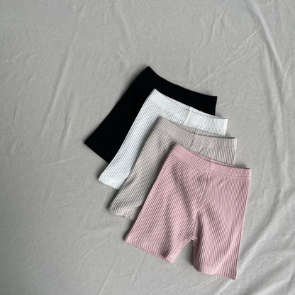 レギンスパンツ ベビーパンツ デイリーベイーシックショートリブレギンスパンツ【mh0009154】