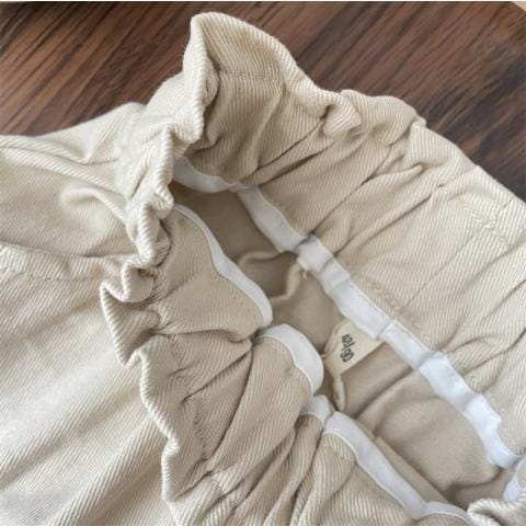 ロングパンツ・スウェットパンツ キッズパンツ フラワー刺繍ロングルーズパンツ【mh0009187】