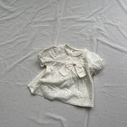 半袖セットアップ 半袖セットアップ レースリボン半袖ブラウス+ブルマパンツ【mh0009272】