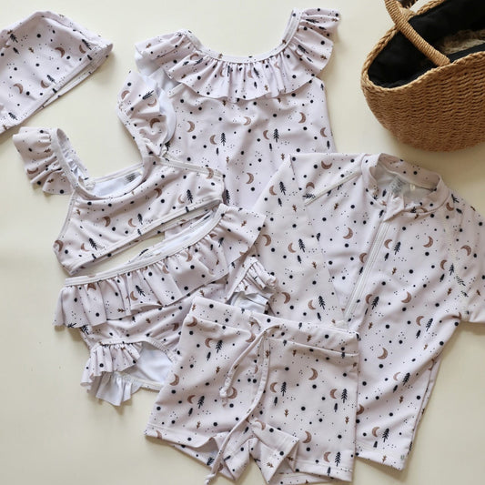 ベビー用水着 ボーイズガールズ水着 長袖/ノースリーブ/セパレート/ビキニスイムウェア ラッシュガード リンクコーデ【mh0009290】