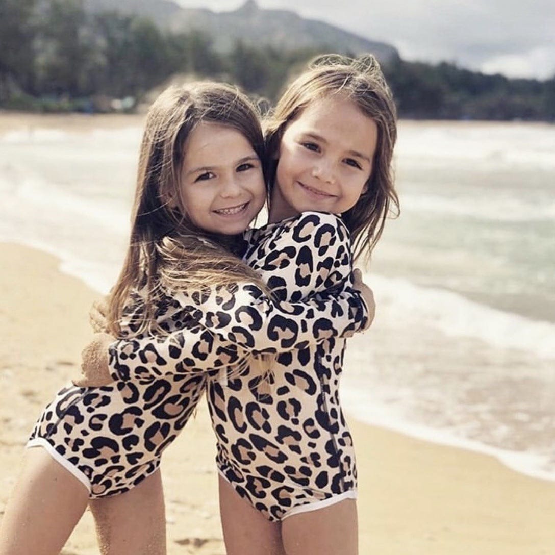 ベビー用水着 ガールズ水着 長袖ワンピーススイムウェア ラッシュガード【mh0009294】