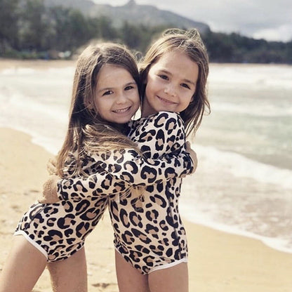 ベビー用水着 ガールズ水着 長袖ワンピーススイムウェア ラッシュガード【mh0009294】