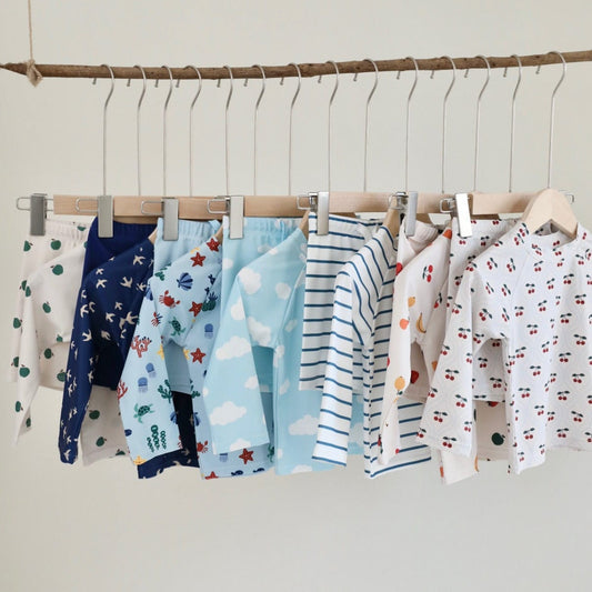 ベビー用水着 ボーイズ水着 長袖セパレートスイムウェア ラッシュガード【mh0009297】