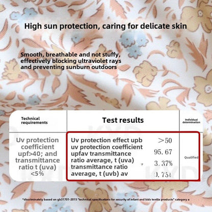 ベビー用水着 ガールズ水着 ノースリーブセパレートビキニスイムウェア ラッシュガード【mh0009314】