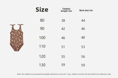 ベビー用水着 ガールズ水着 ノースリーブワンピーススイムウェア ラッシュガード【mh0009315】