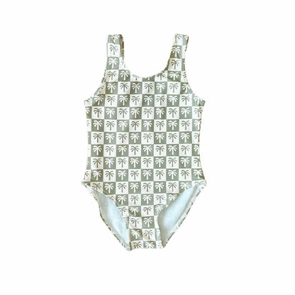 ベビー用水着 ガールズ水着 ノースリーブワンピーススイムウェア ラッシュガード【mh0009316】